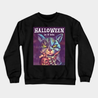 HALLOWEEN in 8 bits Crewneck Sweatshirt